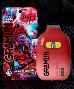 Gramlin Cannabis Strawberry Cough 1g All-In-One vape