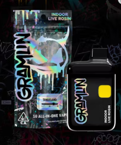 Gramlin indoor live rosin Tangieland 1g all in one vape