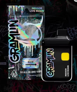 Gramlin indoor live rosin Sloppy Joe 1g all in one vape