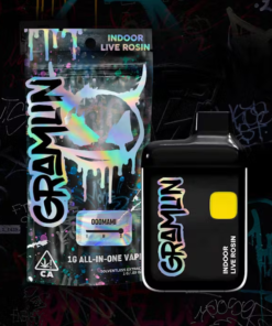 Gramlin Disposable Ooomami Indoor Live Rosin AIO 1g Vape